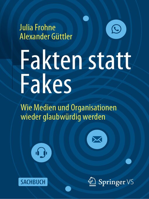 Title details for Fakten statt Fakes by Julia Frohne - Available